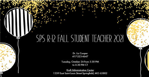 Fall Student Teacher event